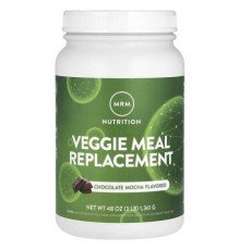 MRM Nutrition, Veggie Meal Replacement, Chocolate Mocha, 3 lb (1,361 g)