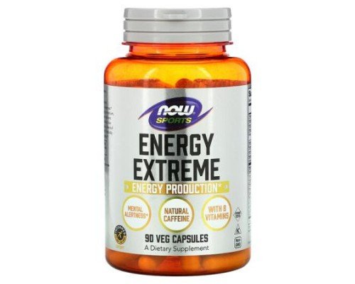 NOW Foods, Sports, Energy Extreme, 90 Veg Capsules