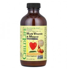 ChildLife Essentials, Multi Vitamin & Mineral, Natural Orange/Mango, 8 fl oz (237 ml)