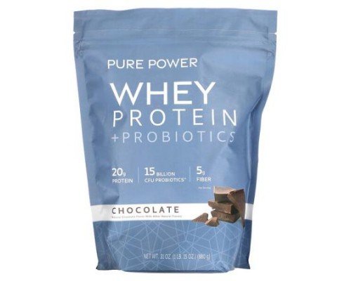 Dr. Mercola, Pure Power, Whey Protein + Probiotics, 1 lb 15 oz (880 g)