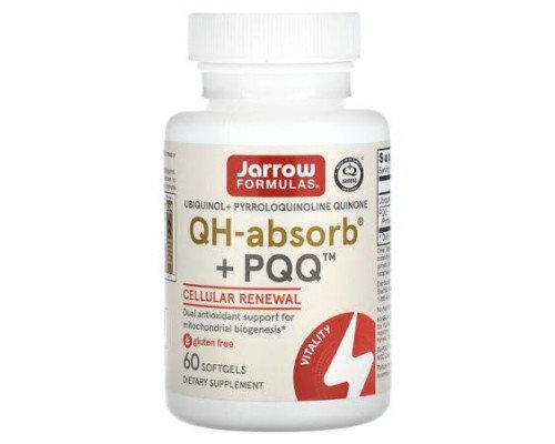 Jarrow Formulas, QH-Absorb + PQQ, 60 Softgels