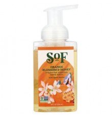 SoF, Hydrating Foaming Hand Wash with Agave Nectar, Orange Blossom & Honey, 8 fl oz (236 ml)