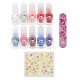 SuncoatGirl, Water-Based Nail Polish Kit, Flare & Fancy, 12 Pieces