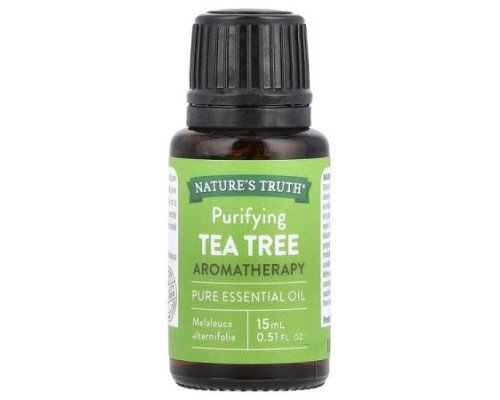 Nature's Truth, Pure Essential Oil, Purifying Tea Tree, 0.51 fl oz (15 ml)