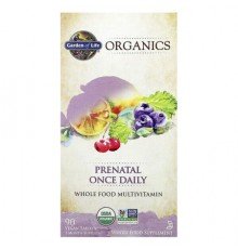 Garden of Life, Organics, Prenatal Once Daily, 90 Vegan Tablets
