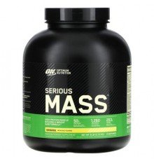 Optimum Nutrition, Serious Mass™, Banana, 6 lb (2.72 kg)