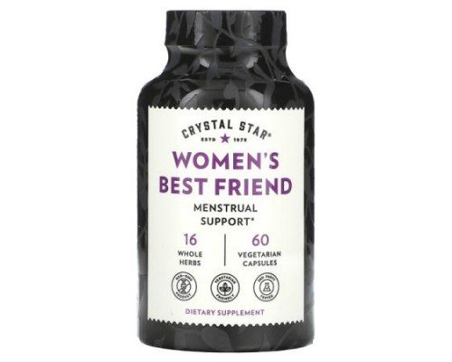 Crystal Star, Women's Best Friend, 60 Vegetarian Capsules