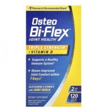 Osteo Bi-Flex, Joint Health + Vitamin D, Triple Strength, 120 Coated Tablets