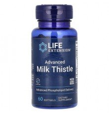 Life Extension, Advanced Milk Thistle, 60 Softgels