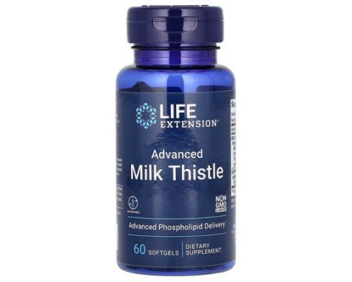 Life Extension, Advanced Milk Thistle, 60 Softgels