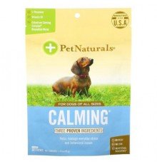 Pet Naturals, Calming, For Dogs, All Sizes, 30 Chews, 1.59 oz (45 g)