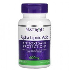 Natrol, Alpha Lipoic Acid, 600 mg, 30 Capsules