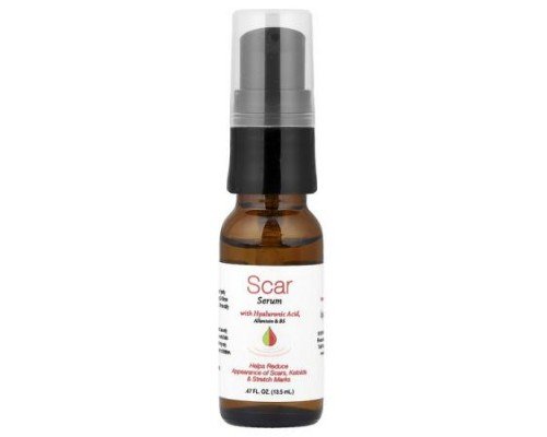 Hyalogic, Scar Serum with Hyaluronic Acid, Allantoin & B5, 0.47 fl oz (13.5 ml)