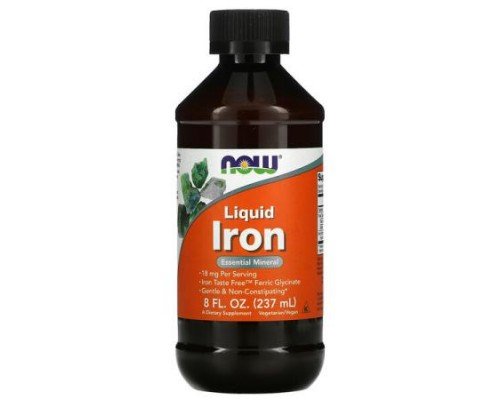 NOW Foods, Liquid Iron, 18 mg, 8 fl oz (237 ml)