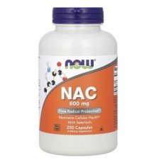 NOW Foods, NAC, 600 mg, 250 Capsules