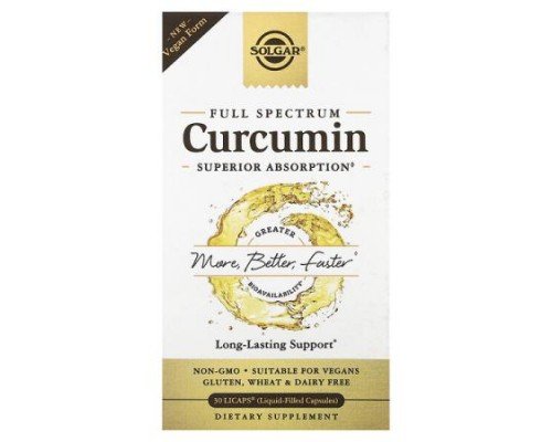 Solgar, Full Spectrum Curcumin, 30 LiCaps