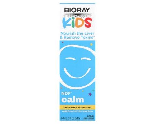 Bioray, Kids, NDF Calm, Vanilla, 2 fl oz (60 ml)