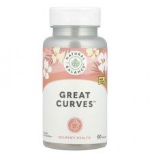 Natural Balance, Women's Health, Great Curves™, 60 VegCaps