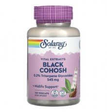 Solaray, Vital Extracts, Black Cohosh, 545 mg, 120 Veggie Caps