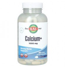 KAL, Calcium+, 200 Softgels