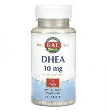 KAL, DHEA, 10 mg, 60 Tablets