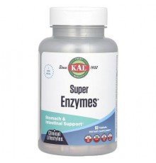 KAL, Super Enzymes, 60 Tablets