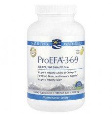 Nordic Naturals, ProEFA® - 3-6-9, Lemon, 180 Softgels