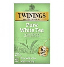 Twinings, Pure White Tea, 20 Tea Bags, 1.06 oz (30 g)