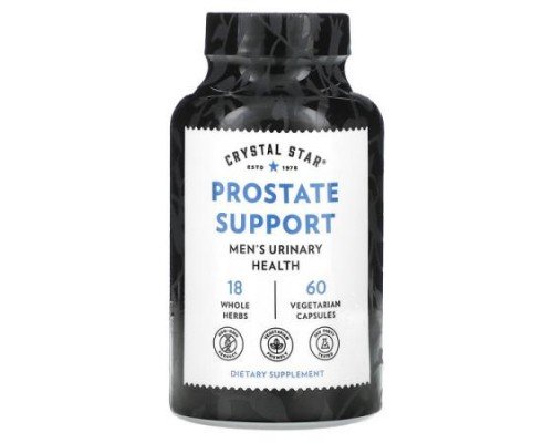 Crystal Star, Prostate Support, 60 Vegetarian Capsules