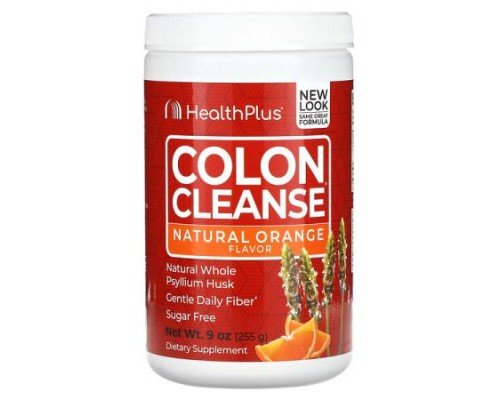 Health Plus, Colon Cleanse, Natural Orange, 9 oz (255 g)