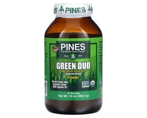 Pines International, Green Duo Powder, 10 oz (283.5 g)