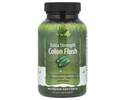 Irwin Naturals, Extra Strength Colon Flush™, 60 Liquid Soft-Gels