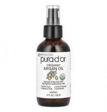 Pura D'or, Organic Argan Oil, 4 fl oz (118 ml)