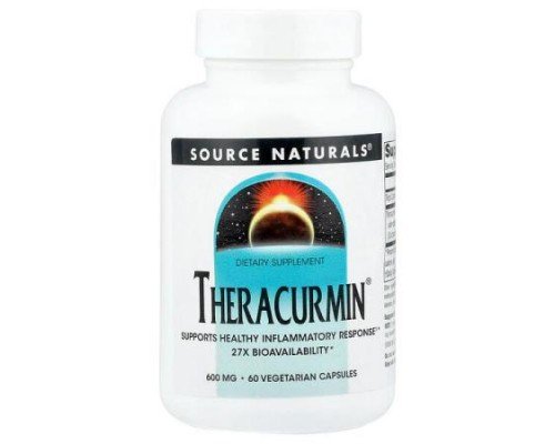 Source Naturals, Theracurmin®, 600 mg, 60 Vegetarian Capsules