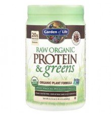 Garden of Life, RAW Organic Protein & Greens, Chocolate Cacao, 21.51 oz (610 g)