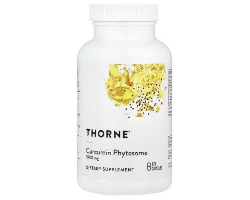 Thorne, Curcumin Phytosome, 120 Capsules (500 mg per Capsule)