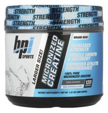 BPI Sports, Micronized Creatine, Unflavored, 1.32 lbs (600 g)