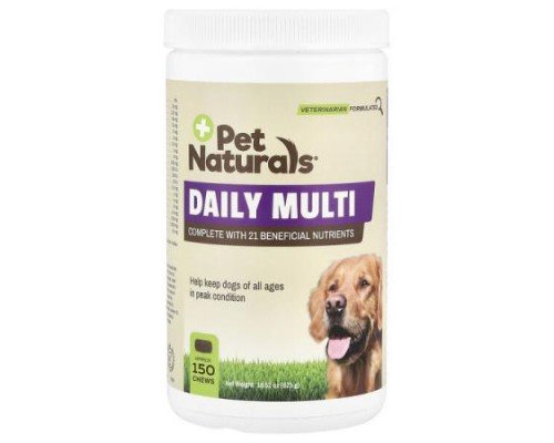 Pet Naturals, Daily Multi, For Dogs, All Ages, 150 Chews, 18.52 oz (525 g)