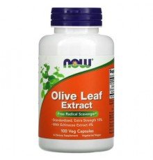 NOW Foods, Olive Leaf Extract, 100 Veg Capsules