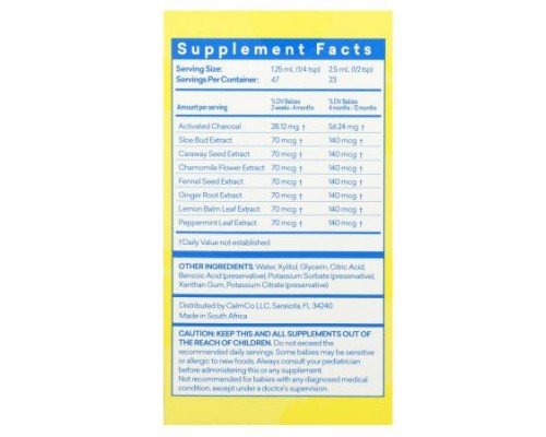 Colic Calm, Colic, Gas & Fussiness, For Infants, 2 fl oz (59 ml) (Discontinued Item)