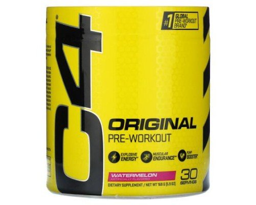 C4 / Cellucor, C4® Original, Pre-Workout, Watermelon, 5.9 oz (168 g)
