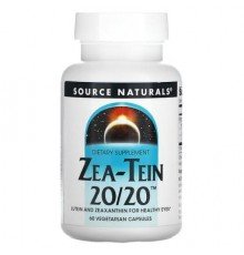 Source Naturals, Zea-Tein 20/20, 60 Vegetarian Capsules