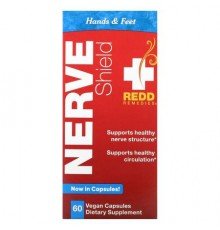 Redd Remedies, Nerve Shield, Hands & Feet, 60 Vegan Capsules