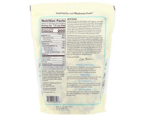 Bob's Red Mill, Muesli, Cold Cereal, Paleo Style, 14 oz (397 g)