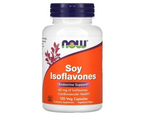 NOW Foods, Soy Isoflavones, 120 Veg Capsules