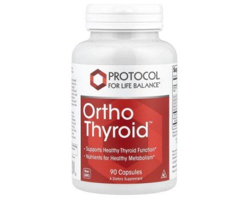 Protocol for Life Balance, Ortho Thyroid™, 90 Capsules