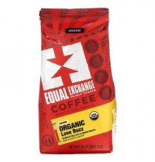 Equal Exchange, Organic Coffee, Love Buzz, Ground, Full City & French Roasts, 10 oz (283.5 g)