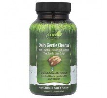 Irwin Naturals, Daily Gentle Cleanse®, 60 Liquid Soft-Gels