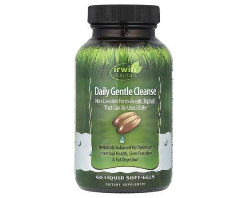 Irwin Naturals, Daily Gentle Cleanse®, 60 Liquid Soft-Gels