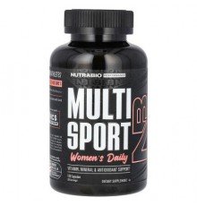 NutraBio, MultiSport Women's Daily, 120 Capsules